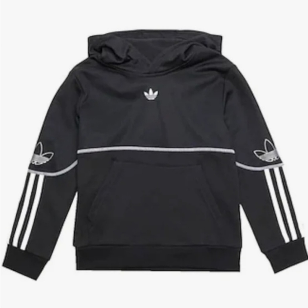 Adidas Outline Hoodie - NWT - New Kids | Color: Black | Size: L
